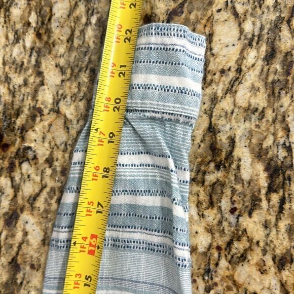 BILLABONG Easy Movin 2 Button Down Shirt Top In Deja Blue Size S - Picture 12 of 14